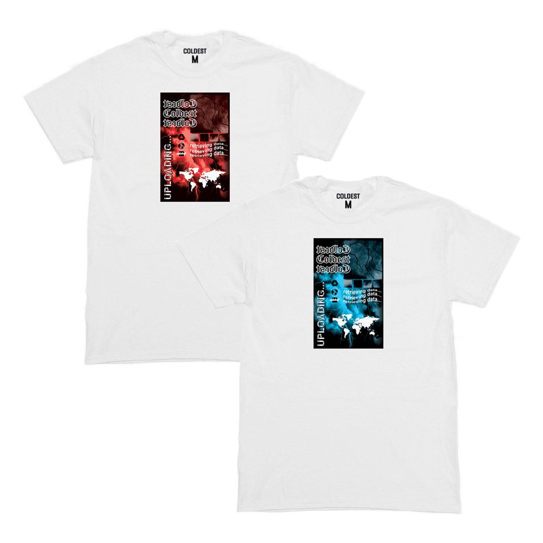 ★COMPAKT RECORD BAR★ Do Not Be Late Thunder Tshirt White Kompakt record bar t-shirt NWT